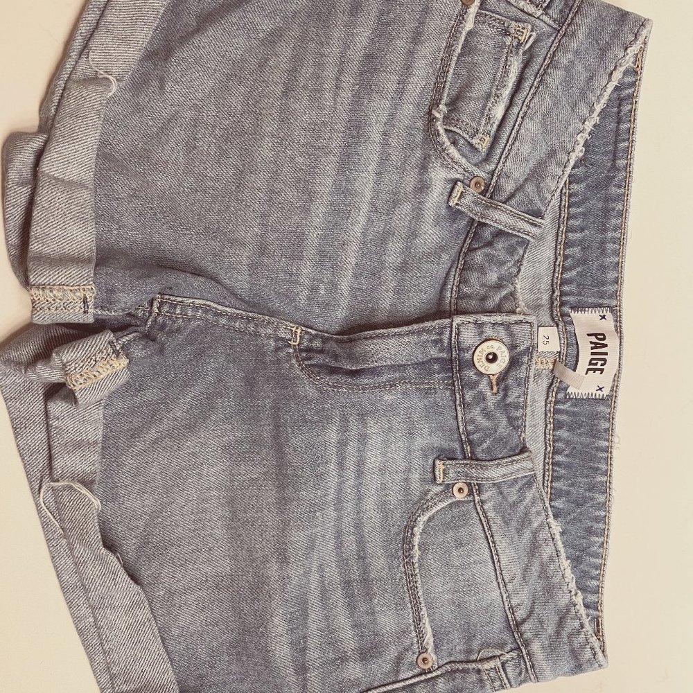 Paige Denim Shorts Size 25 (Jimmy Jimmy style)
